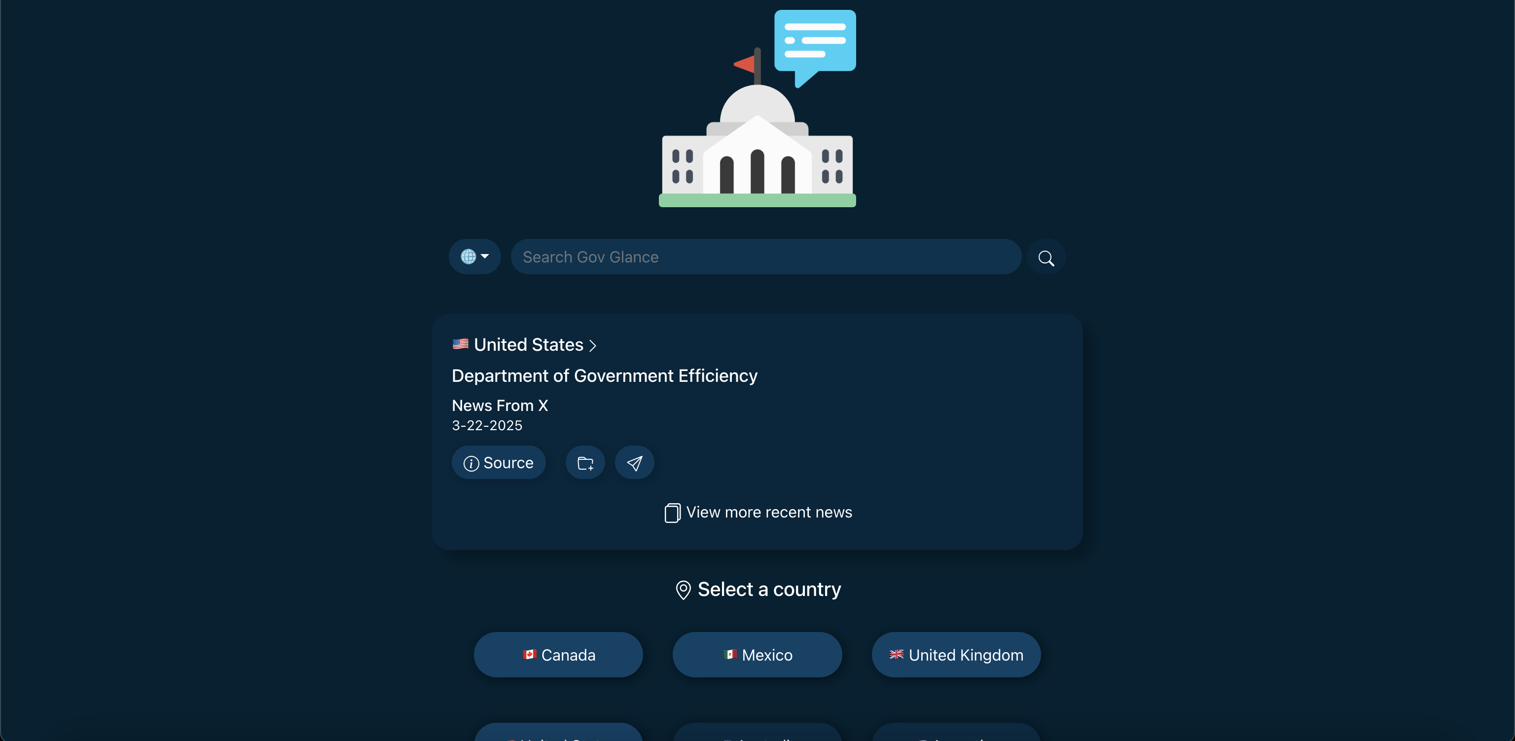 Gov Glance