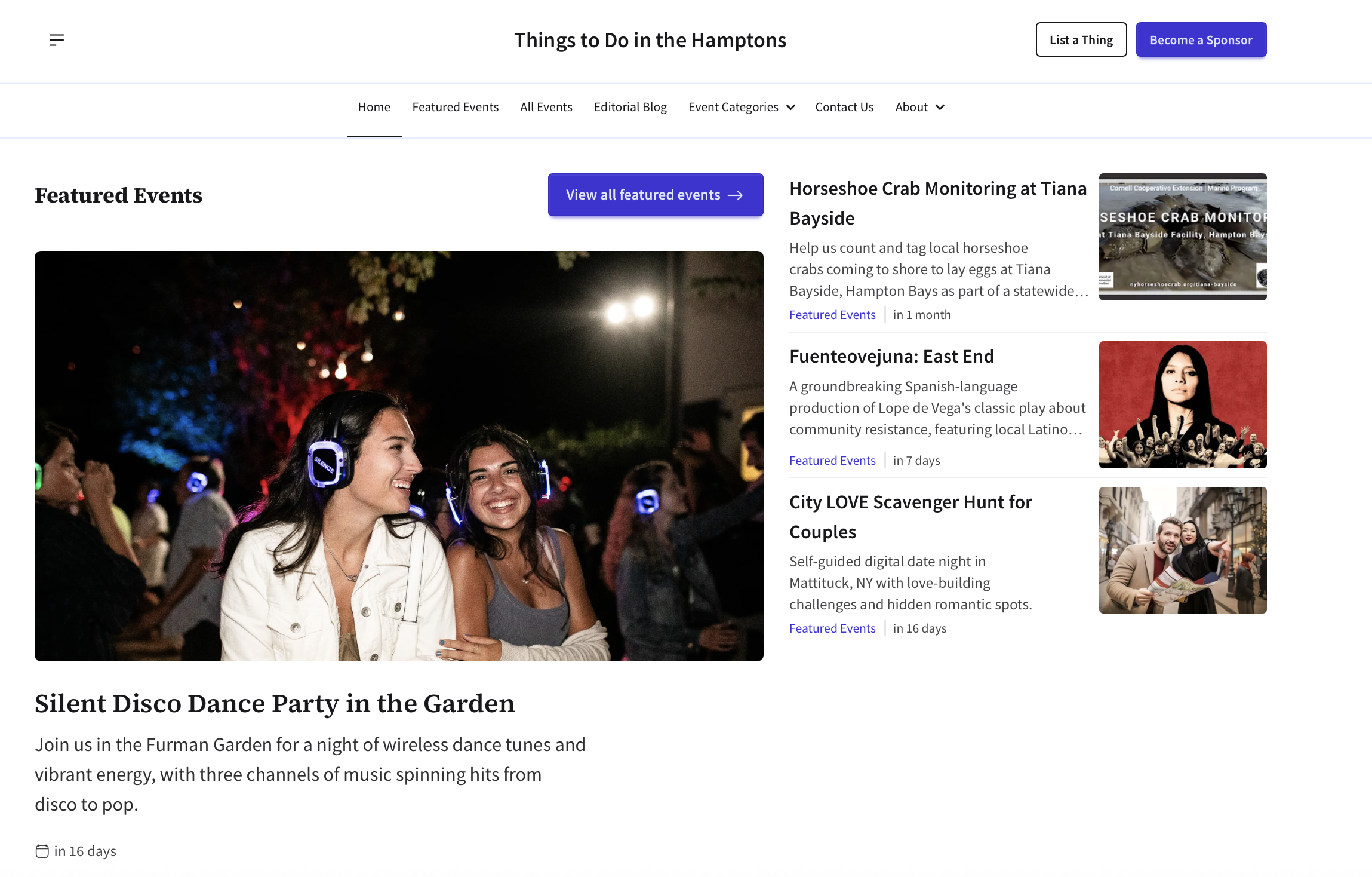 Things to Do in The Hamptons